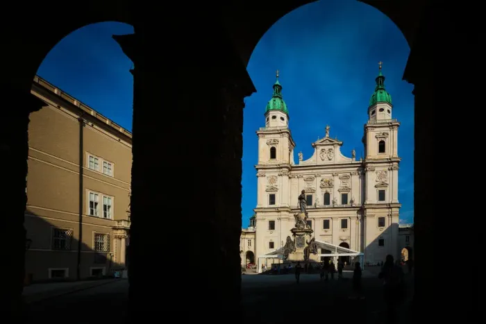 Framed Print : Salzburg Cathedral of Salzburg, Austria Framed Print : Salzburg Cathedral of Salzburg, Austria