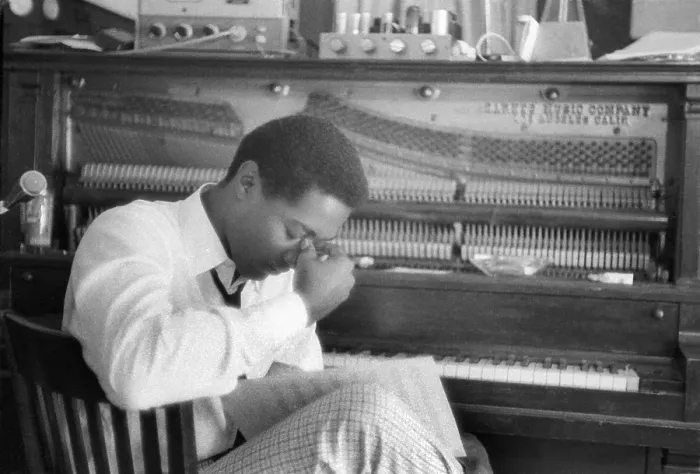 Framed Print : Sam Cooke At The Piano Framed Print : Sam Cooke At The Piano