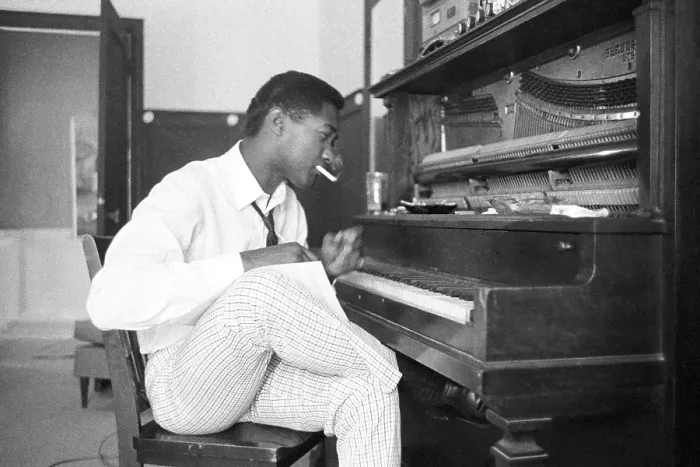 Framed Print : Sam Cooke At The Piano Framed Print : Sam Cooke At The Piano