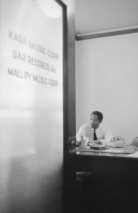 Framed Print : Sam Cooke At SAR Records Framed Print : Sam Cooke At SAR Records