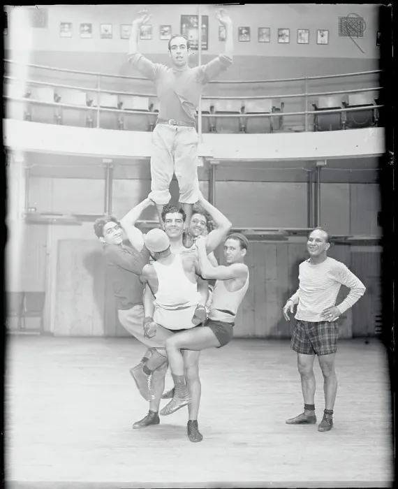 Framed Print : Sam Cordovano Hoisting Acrobat Troupe Framed Print : Sam Cordovano Hoisting Acrobat Troupe