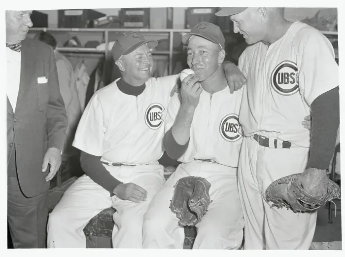 Framed Print : Sam Jones with Fellow Baseball Players Framed Print : Sam Jones with Fellow Baseball Players