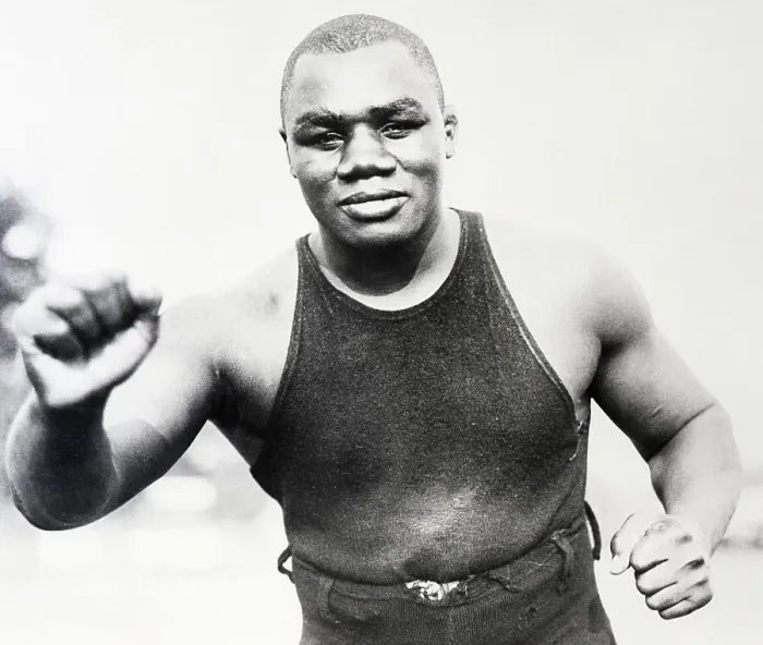 Framed Print : Sam Langford In Fighting Pose Framed Print : Sam Langford In Fighting Pose
