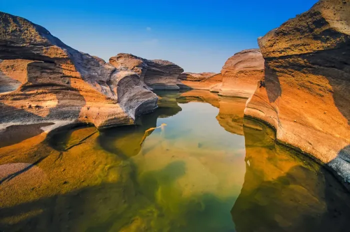 Framed Print : Sam Phan Bok (3000 holes), The grand canyon of Thailand Framed Print : Sam Phan Bok (3000 holes), The grand canyon of Thailand