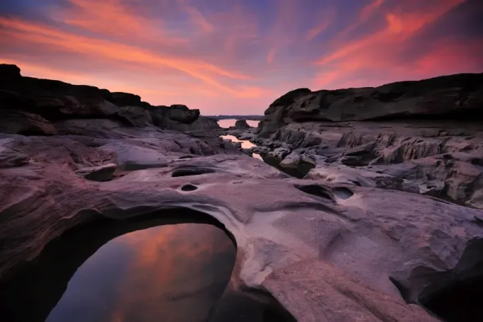 Framed Print : Sam Phan Bok, Ubon Ratchathani Framed Print : Sam Phan Bok, Ubon Ratchathani