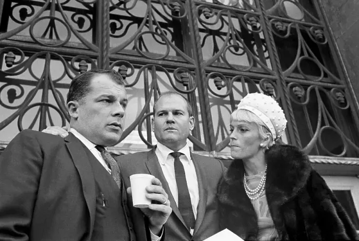 Framed Print : Sam Sheppard with Wife and Attorney, 1966 Framed Print : Sam Sheppard with Wife and Attorney, 1966