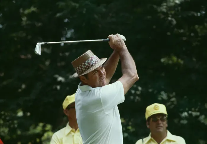 Framed Print : Sam Snead. American golfer Sam Snead (1912 - 2002) competing in the PGA