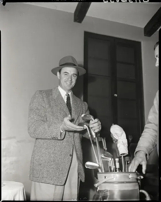 Framed Print : Sam Snead In Dressing Room Framed Print : Sam Snead In Dressing Room