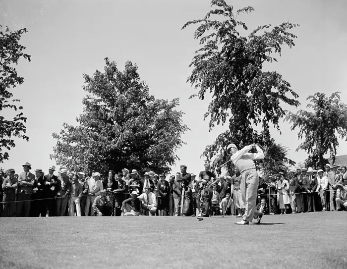 Framed Print : Sam Snead In Golf Championship