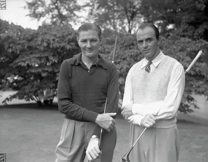 Framed Print : Sam Snead and Harold Jug McSpaden Framed Print : Sam Snead and Harold Jug McSpaden