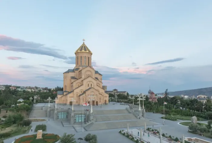 Framed Print : The Sameba cathedral Tbilisi Framed Print : The Sameba cathedral Tbilisi