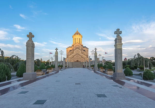 The Sameba cathedral Tbilisi