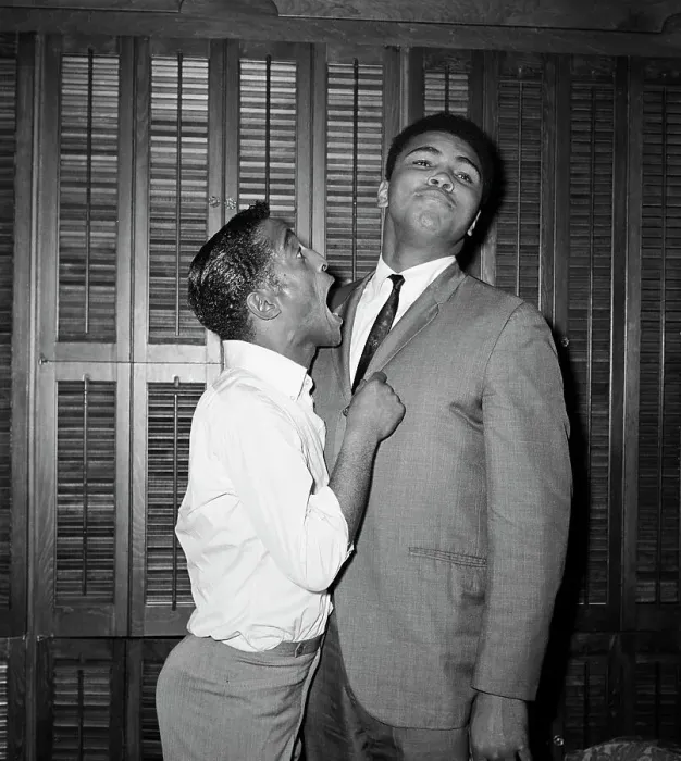 Framed Print : Sammy Davis, Jr. and Cassius Clay Framed Print : Sammy Davis, Jr. and Cassius Clay