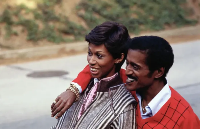 Framed Print : Sammy Davis Jr. Embracing His Wife Framed Print : Sammy Davis Jr. Embracing His Wife