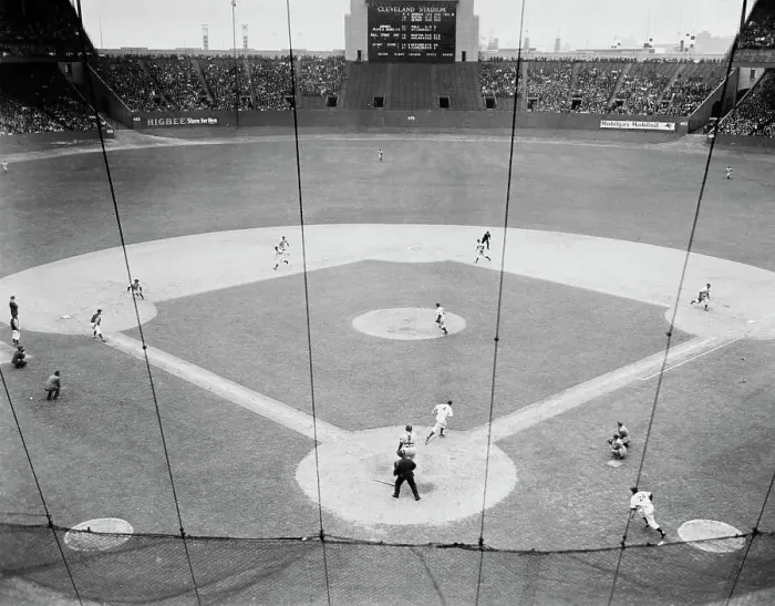 Framed Print : Sammy Hale Yankees Vs Cleveland Indians Framed Print : Sammy Hale Yankees Vs Cleveland Indians
