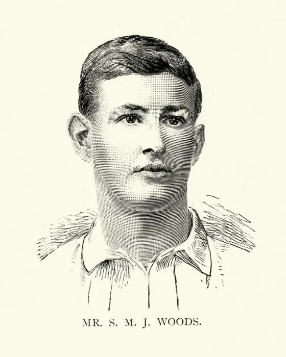 Framed Print : Sammy Woods, Victorian Australian sportsman, Cricket, rugby union Framed Print : Sammy Woods, Victorian Australian sportsman, Cricket, rugby union