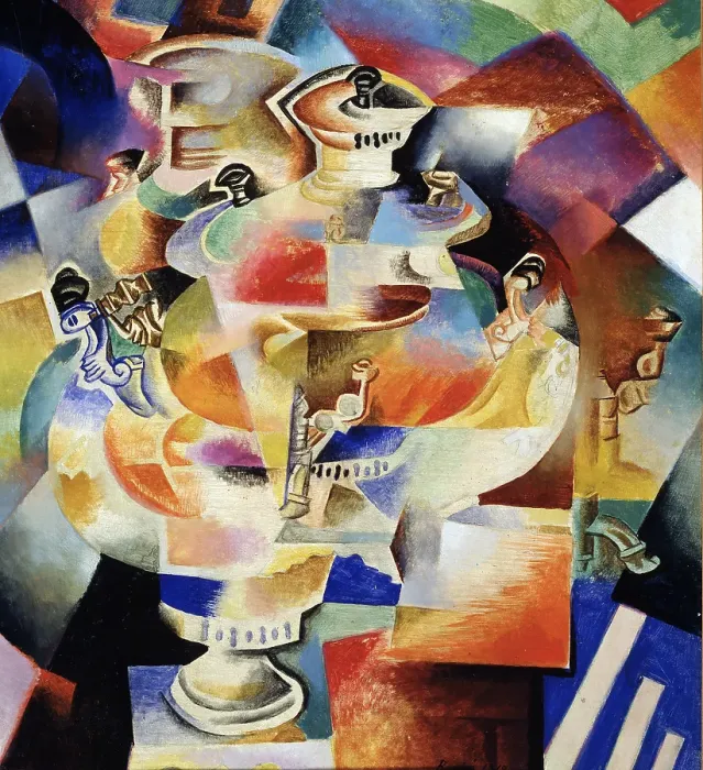 Framed Print : Samovar, 1919. Artist: Baranov-Rossiné, Vladimir Davidovich (1888-1942) Framed Print : Samovar, 1919. Artist: Baranov-Rossiné, Vladimir Davidovich (1888-1942)