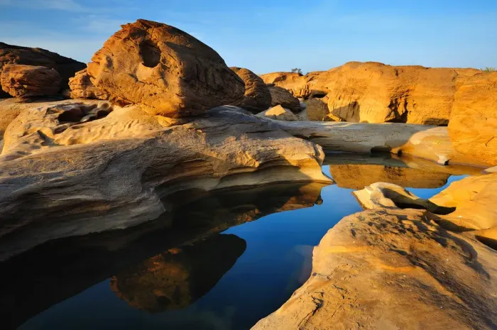Framed Print : Samphanbok Rocks Framed Print : Samphanbok Rocks