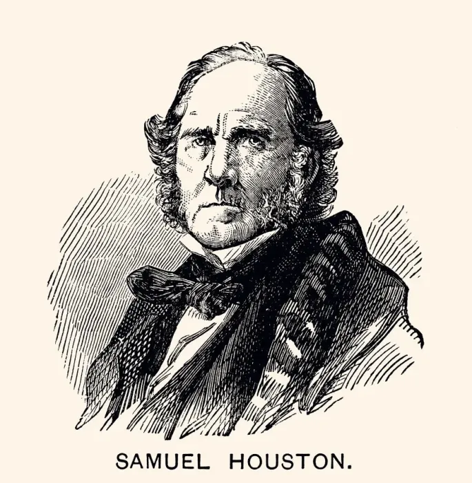 Framed Print : SAMUEL HOUSTON: American lawyer and politician (XXXL with lots of details) Framed Print : SAMUEL HOUSTON: American lawyer and politician (XXXL with lots of details)