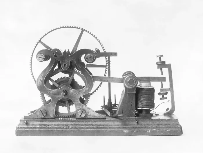 Framed Print : Samuel Morse's Telegraph Framed Print : Samuel Morse's Telegraph