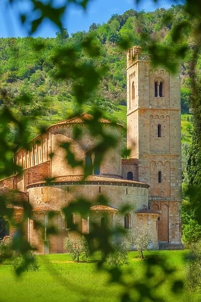 San Antimo Cistercian Abbey, Tuscany, Italy
