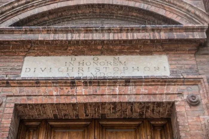 Framed Print : San Cristoforo, Siena, Italy