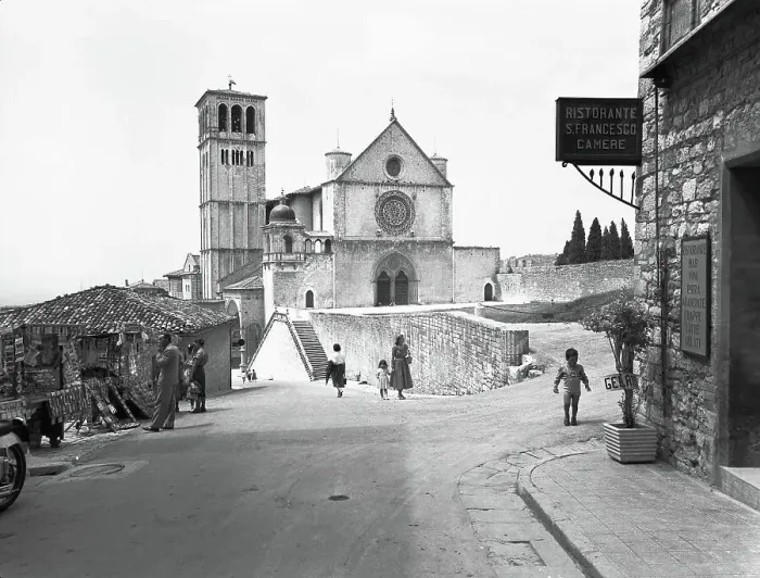 Framed Print : San Francesco Basilica In Italy Framed Print : San Francesco Basilica In Italy