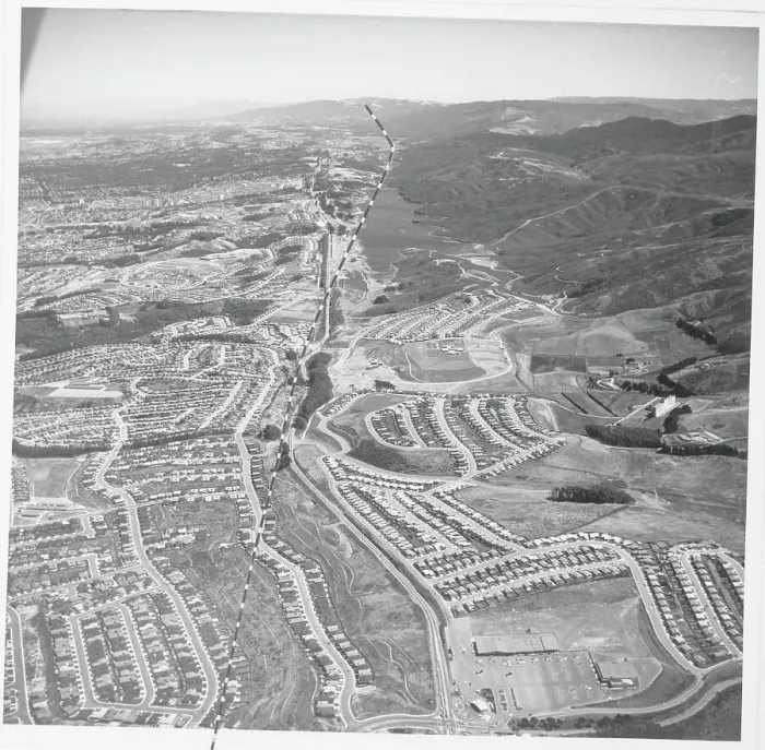 Framed Print : San Francisco Fault Line Area Framed Print : San Francisco Fault Line Area