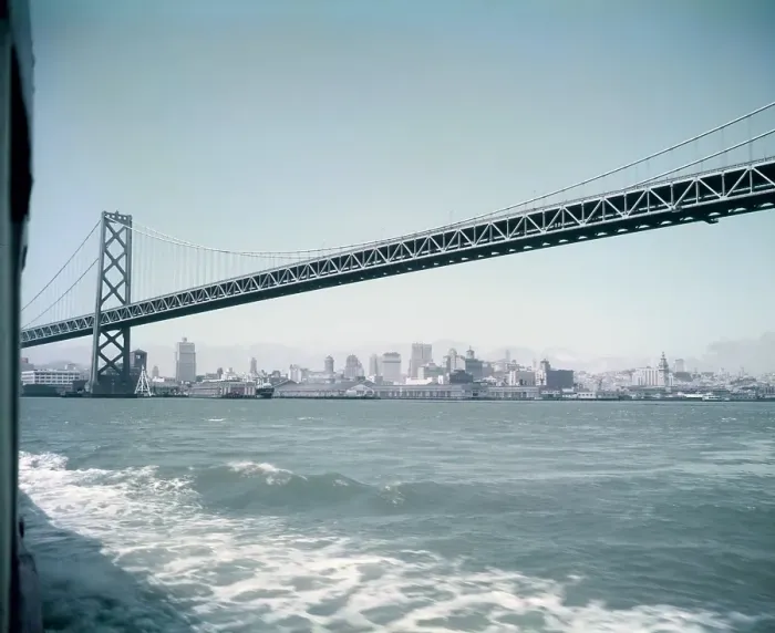 Framed Print : The San Francisco-Oakland Bay Bridge Framed Print : The San Francisco-Oakland Bay Bridge