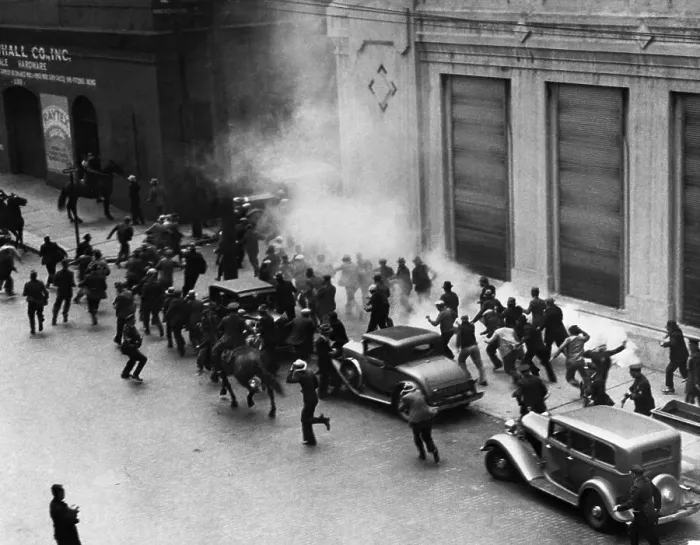 Framed Print : San Francisco Riots Framed Print : San Francisco Riots