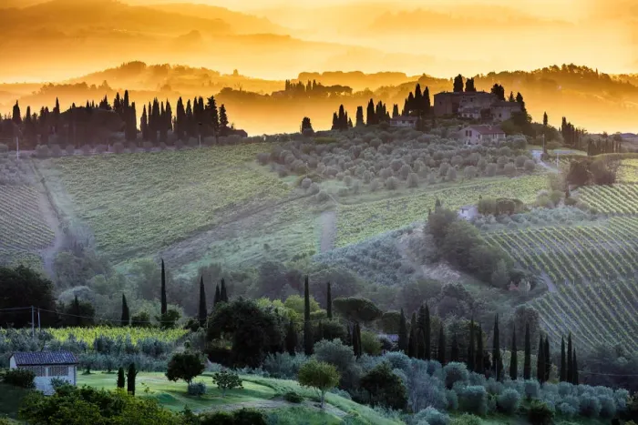 Framed Print : San Gimignano