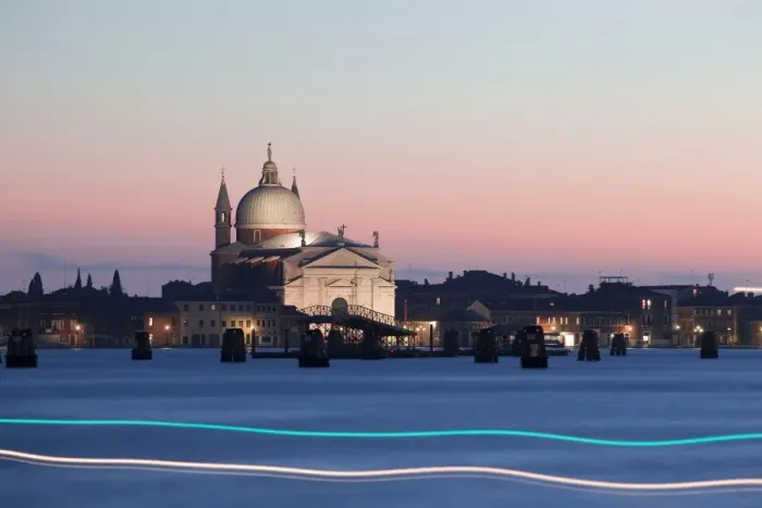 Framed Print : San Giorgio Maggiore and Giudecca at dusk, Venice, Venezien, Italy Framed Print : San Giorgio Maggiore and Giudecca at dusk, Venice, Venezien, Italy