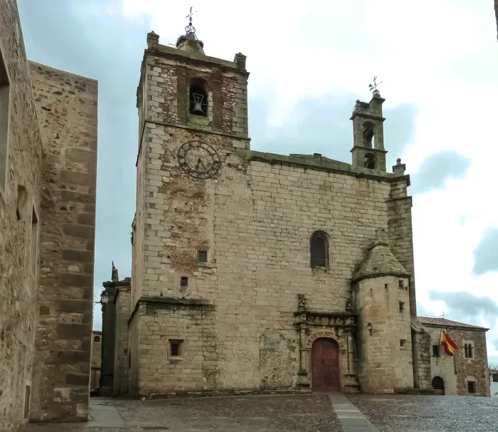 Framed Print : San Mateo church facade in Caceres, Spain Framed Print : San Mateo church facade in Caceres, Spain