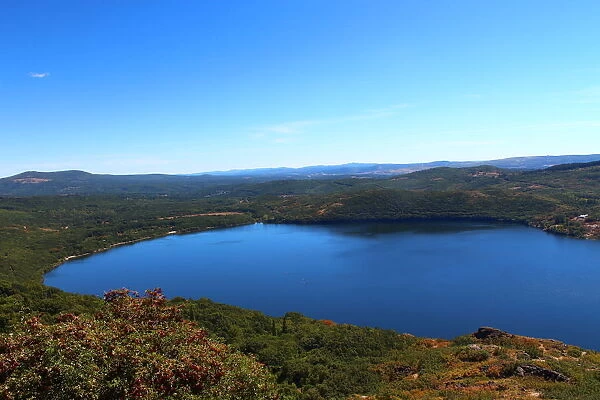 Sanabria lake in Zamora province, Castile and Leon