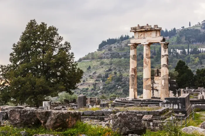 Framed Print : Sanctuary of Athena Framed Print : Sanctuary of Athena