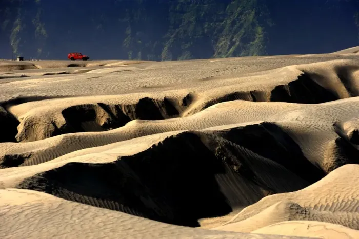 Framed Print : Sand dune of Mount Bromo, Indonesia Framed Print : Sand dune of Mount Bromo, Indonesia