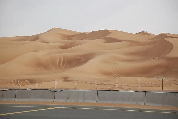 Sand dunes near Dubai