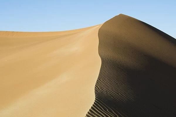 Sand dunes in Sossuvlei. Namib Desert, Namibia