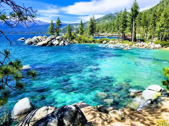 Framed Print : Sand Harbor Framed Print : Sand Harbor