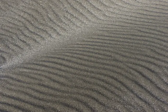 Framed Print : Sand patterns, Denmark Framed Print : Sand patterns, Denmark