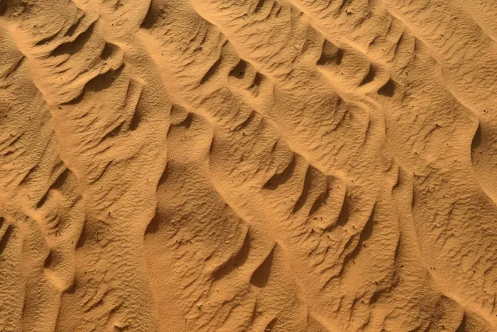 Framed Print : Sand ripples, texture on a sand dune, Tassili nAjjer, Sahara desert, Algeria