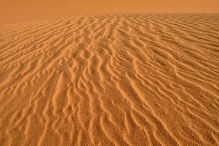 Framed Print : Sand ripples, texture on a sand dune, Tassili nAjjer, Sahara desert, Algeria Framed Print : Sand ripples, texture on a sand dune, Tassili nAjjer, Sahara desert, Algeria