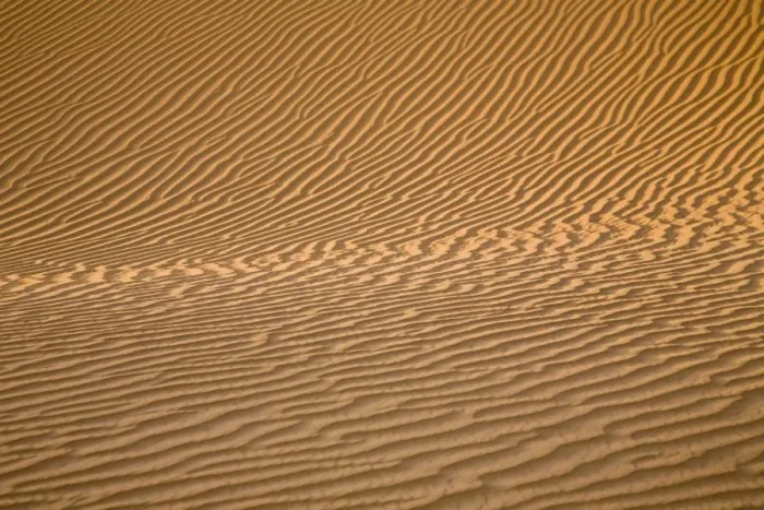 Framed Print : Sand structur, sand dunes of the Libyan desert, Erg Murzuq, Libya, Sahara, North Africa, Africa