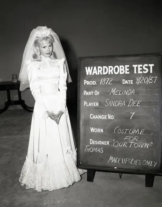 Framed Print : Sandra Dee Modeling Costume Framed Print : Sandra Dee Modeling Costume