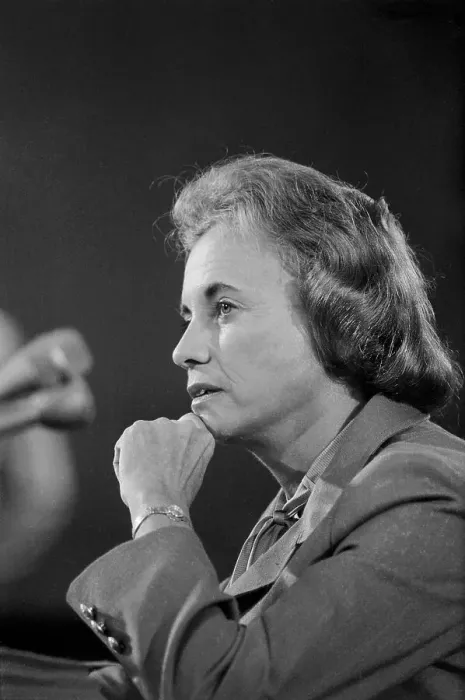 Framed Print : Sandra O'Connor During Nomination Hearing