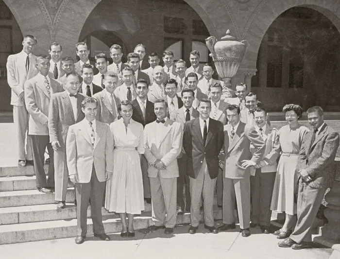 Framed Print : Sandra O'Connor and William Rehnquist in Their Stanford Law Class Photograph Framed Print : Sandra O'Connor and William Rehnquist in Their Stanford Law Class Photograph