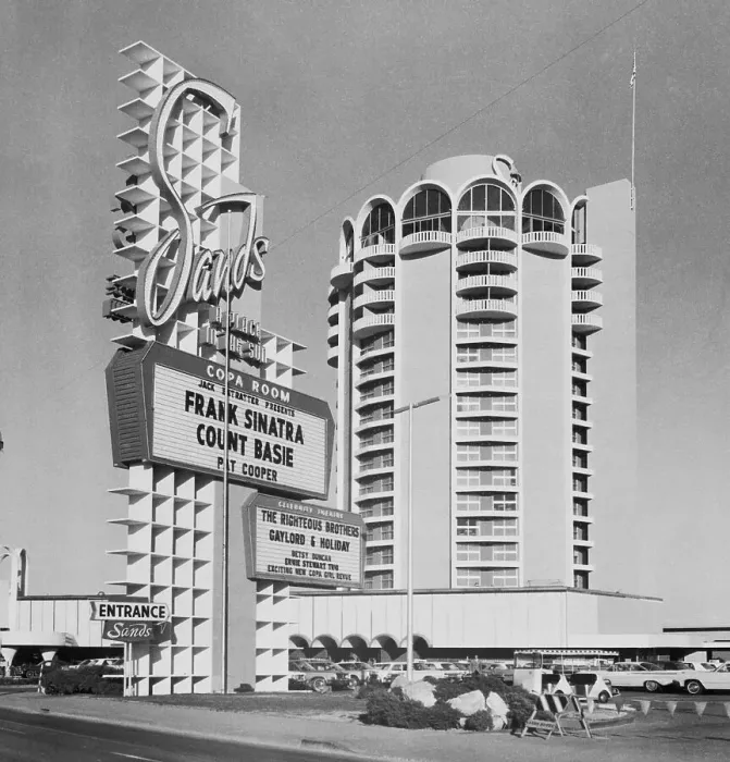 Framed Print : Sands Hotel and Casino