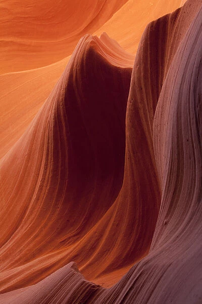 Sandstone rocks, Lower Antelope Canyon, Page, Arizona, USA, America