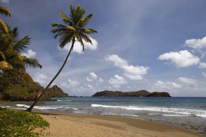 Framed Print : Sandy beach with surf, Little Tobago, Trinidad and Tobago Framed Print : Sandy beach with surf, Little Tobago, Trinidad and Tobago