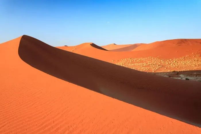 Framed Print : The sandy dunes of the Namib Desert Africa Framed Print : The sandy dunes of the Namib Desert Africa